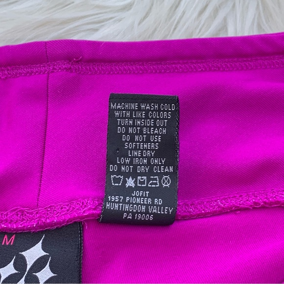 JoFit Tina Golf Skort Raspberry Athletic Skirt Skort Medium - Picture 9 of 9